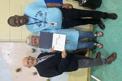 Wendy Post with Principal Porter Monte Sano ES May2025